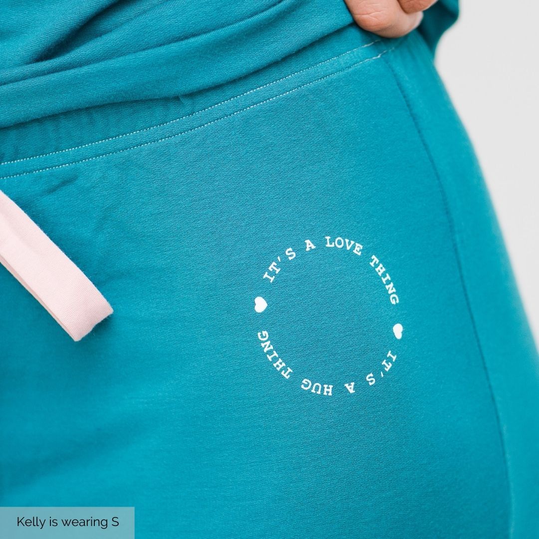 Penni Sleep Joggers | Harbour Blue