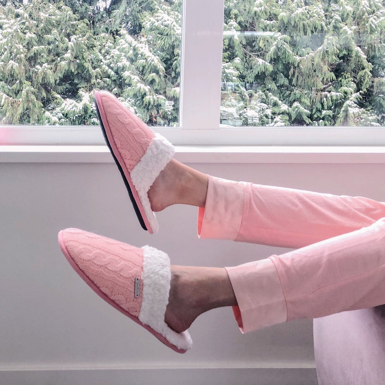 Creekside Slide Slippers - Blush