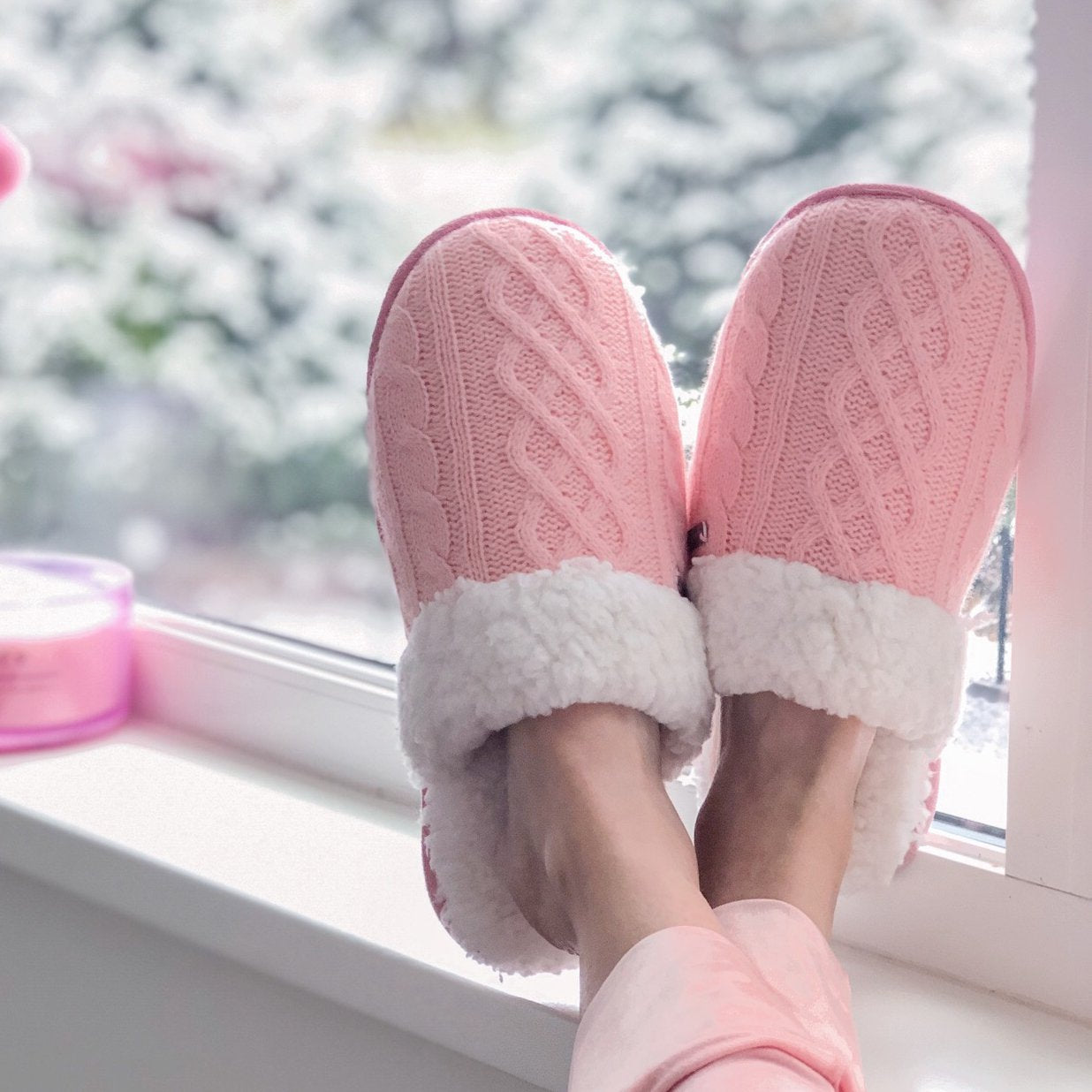 Creekside Slide Slippers - Blush