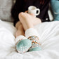 Autumn White - Classic Slipper Sock