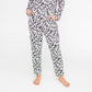 Sienna Sleep Pants | Ivory Animal Print