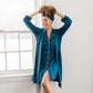 Dahlia Belted Kimono | Twilight Blue