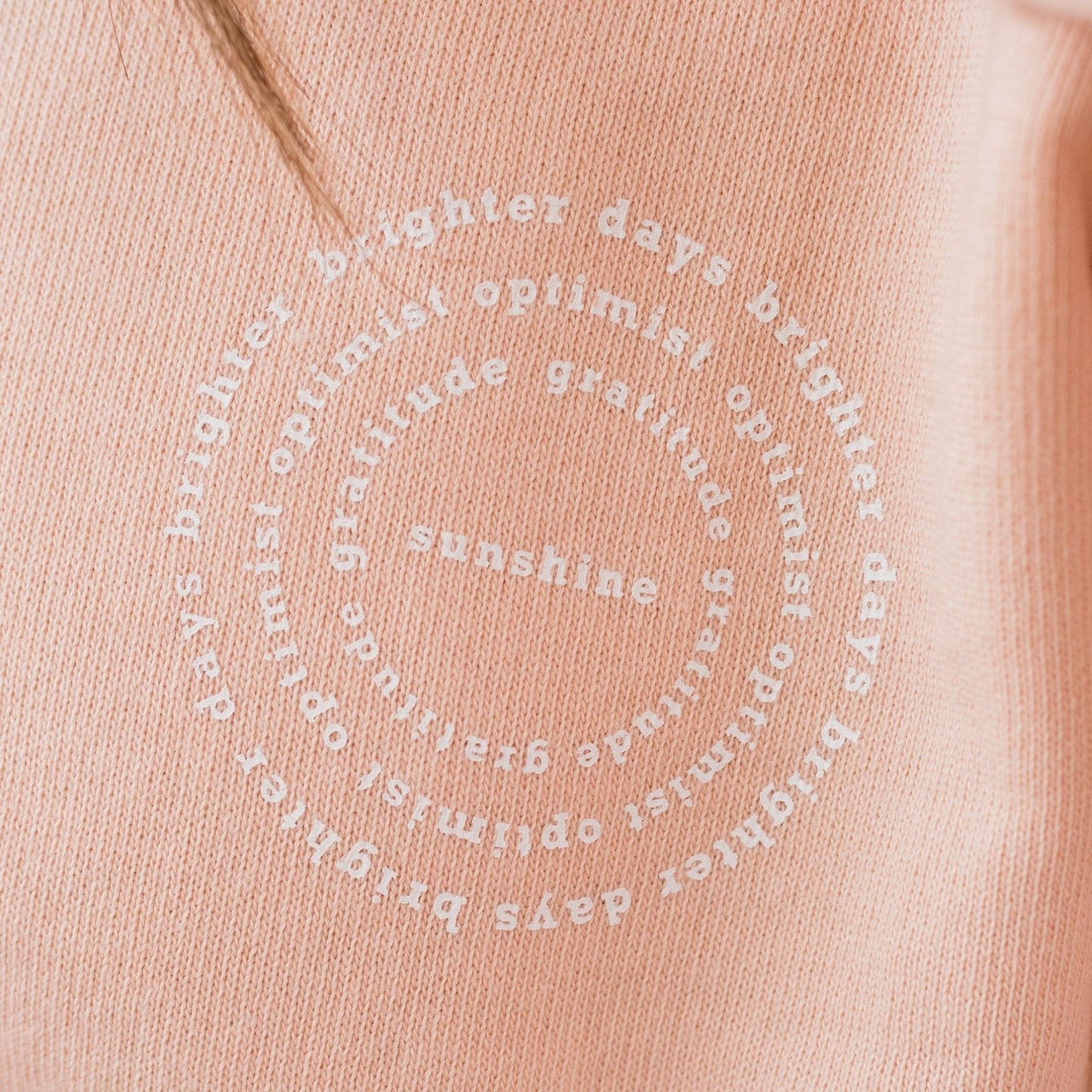 Kids | Mila Sunshine Crew Neck Sweatshirt | Apricot