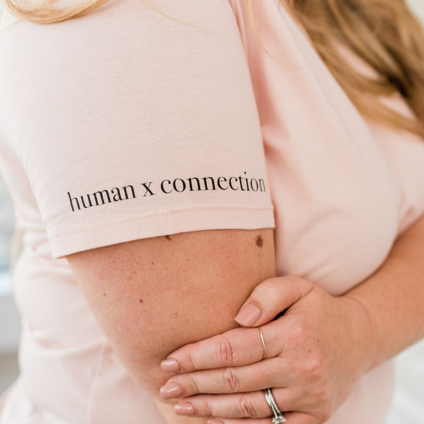 Lilac Human Classic T-Shirt | Daydream Pink