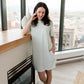 Kayla Easy T-Shirt Dress | Dew Drop