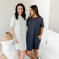 Kayla Easy T-Shirt Dress | Dew Drop
