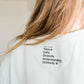 Darin V-Neck 3/4 Sleeve Sweatshirt | Dew Drop