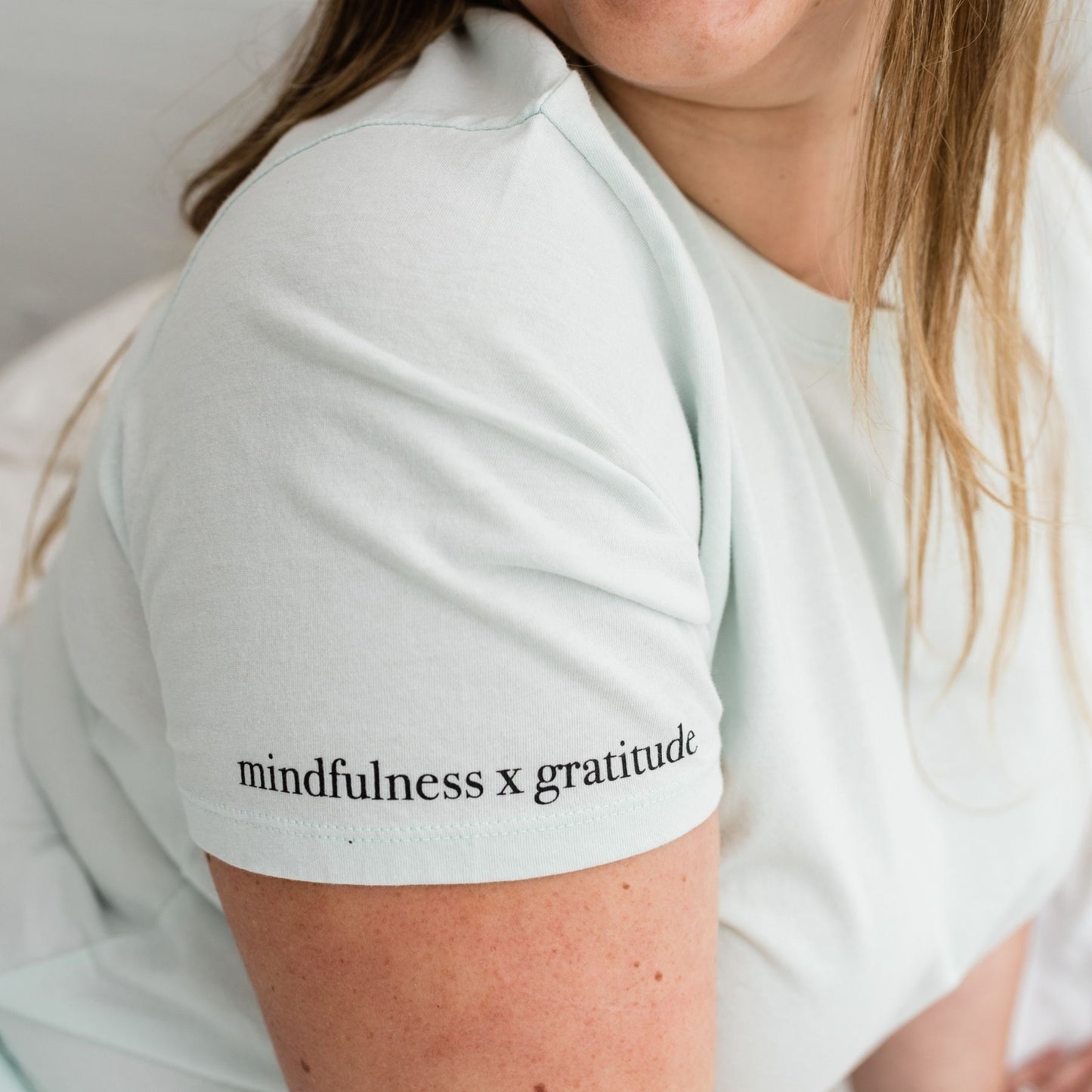Lilac Mindfulness Classic T-Shirt | Dew Drop