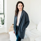 Florence Easy House Cardigan | Gray Dawn