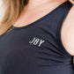 Nikki "Joy" Boxy Scoop Tank | Gray Dawn