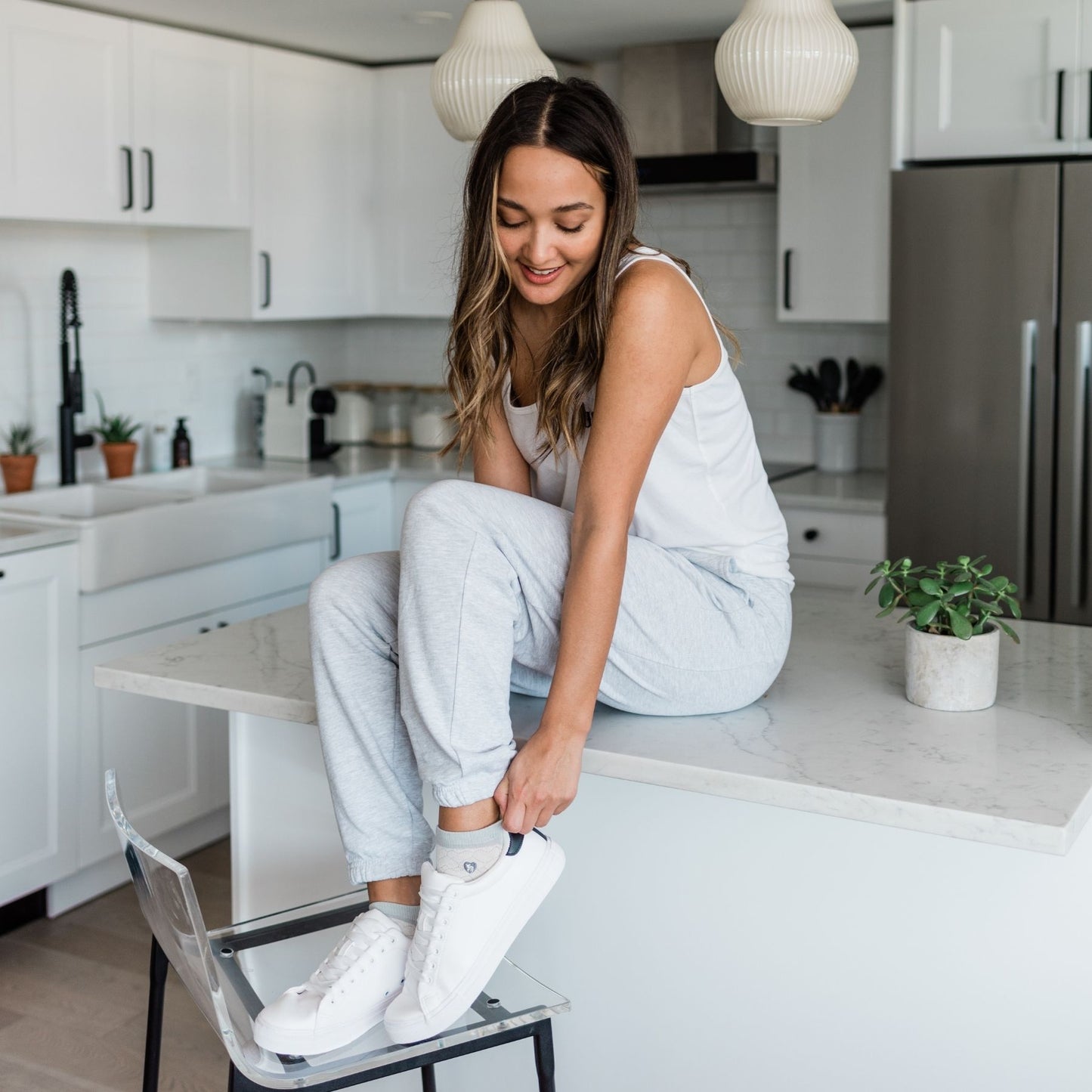Joss Joggers | Pebble Grey