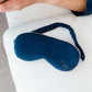 Jessie Eye Mask | Tonal Pudu | Blue Sail