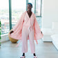 Dahlia Belted Kimono | Daydream Pink