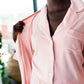 Korrah Pajama Shirt | Daydream Pink