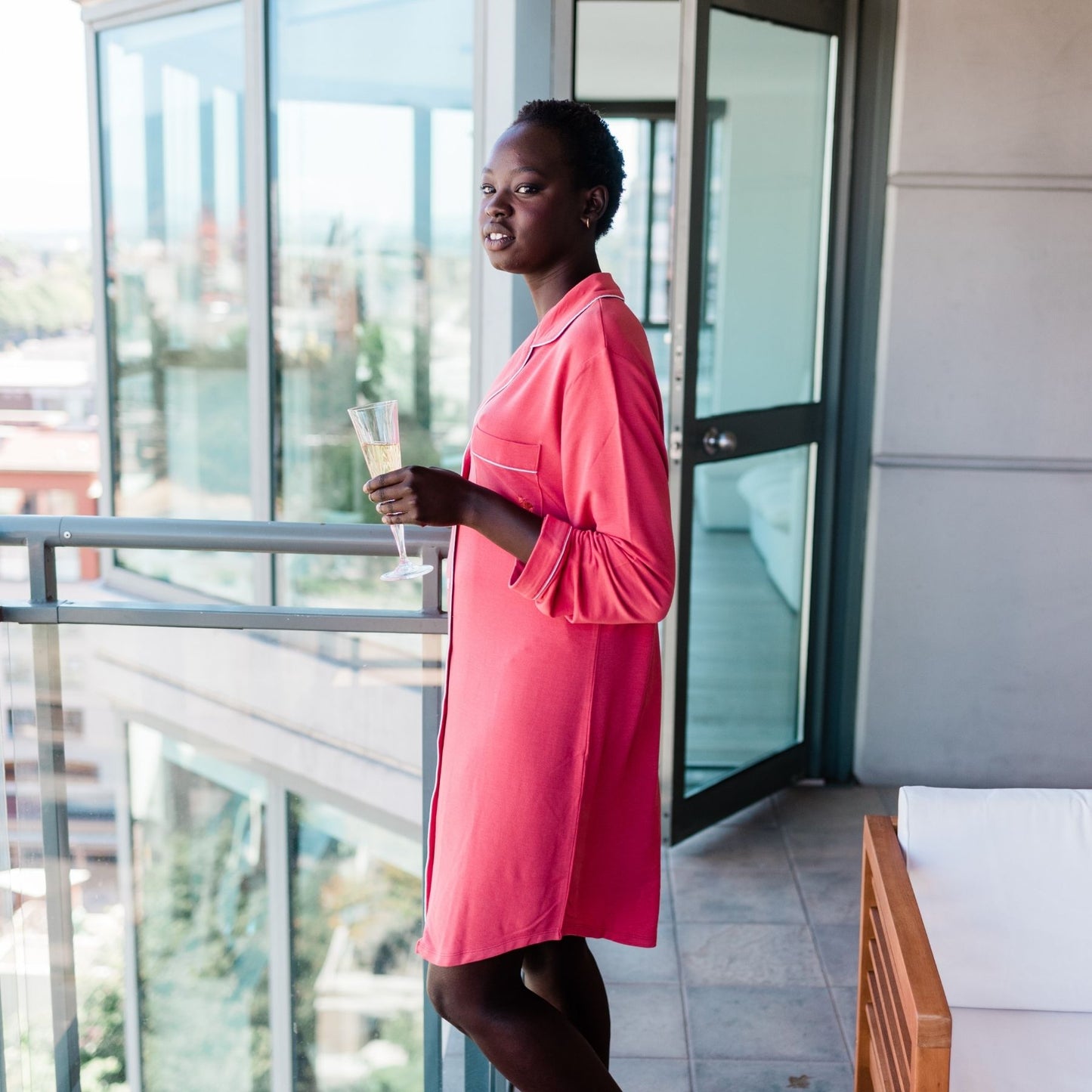 Gracie Sleep Shirt Dress | Petal
