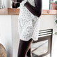 Brooklyn Sleep Short | Ivory Allover Print