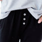Sienna Narrow Leg Sleep Pant | Black