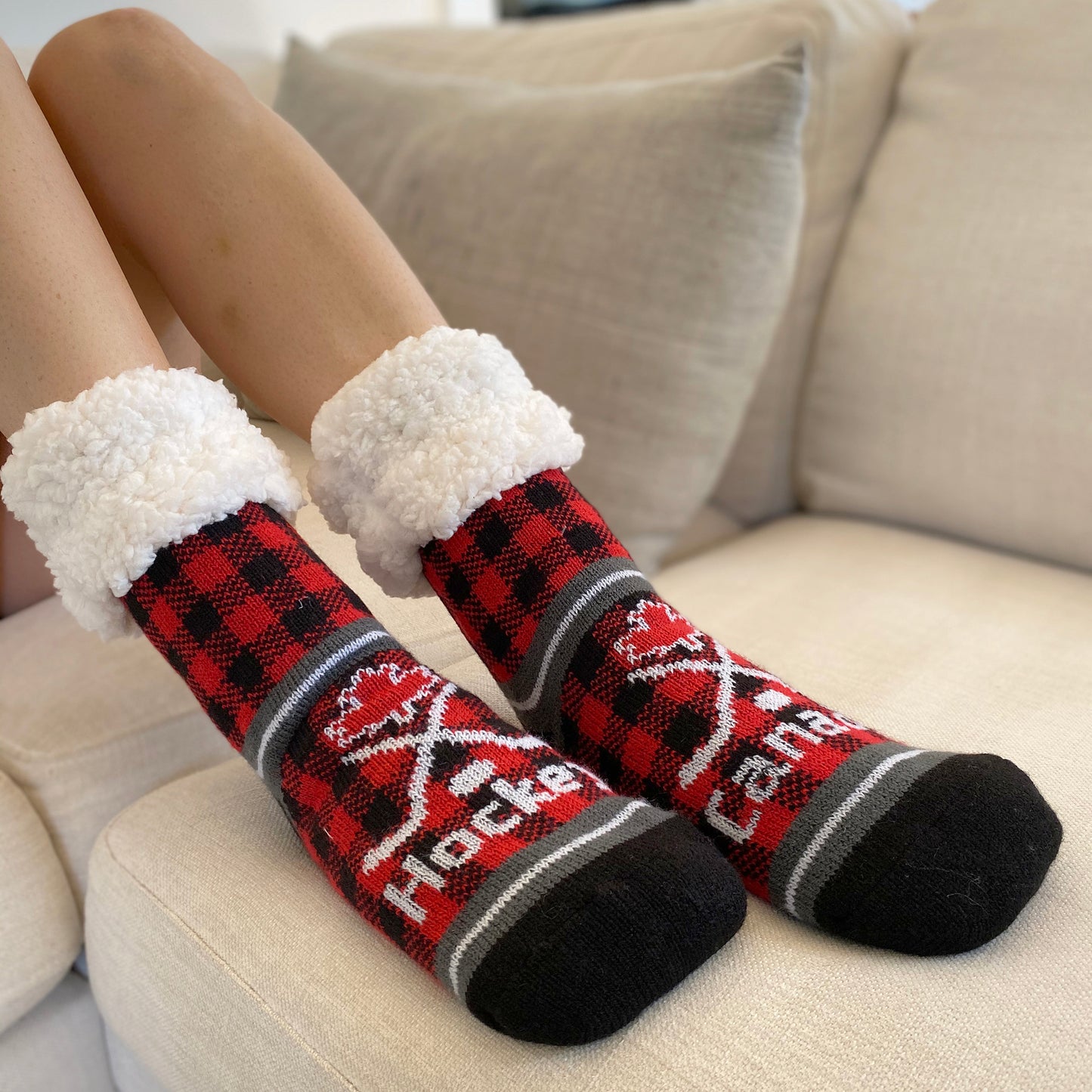 Lumberjack Hockey - Classic Slipper Sock