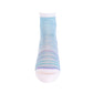 Seaside Blue -  Bamboo Uptown Quarter Crew Socks