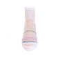 Seaside Grey - Bamboo Uptown Quarter Crew Socks