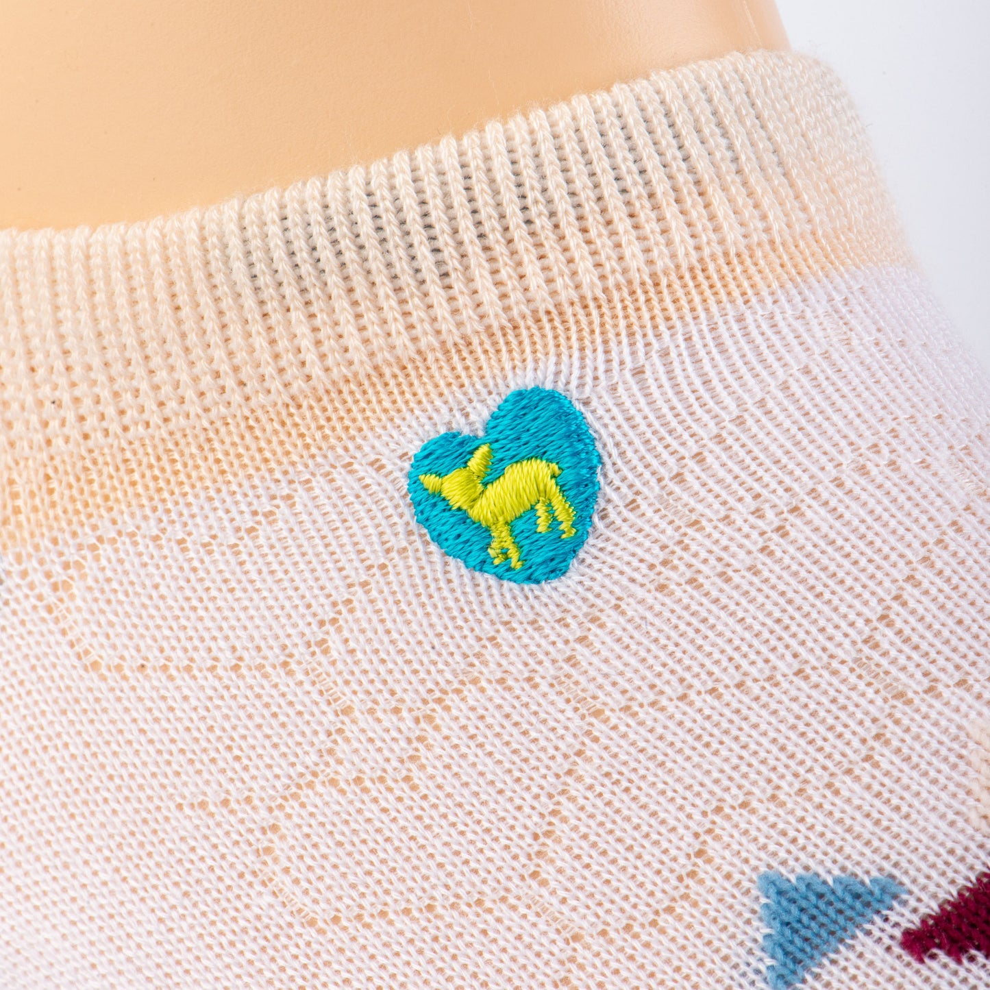 Sandcastle Multi - Bamboo Ankle Socks
