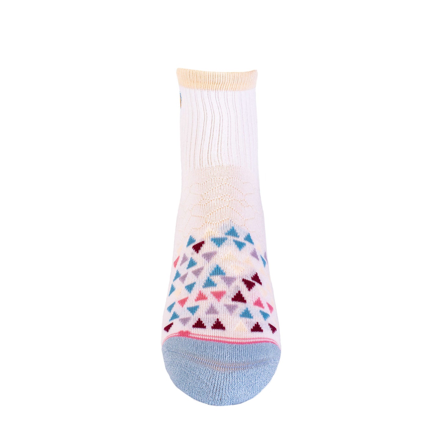 Sandcastle Multi -  Bamboo Uptown Quarter Crew Socks