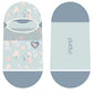 Spring Blossom Blue - Bamboo Socks No Show