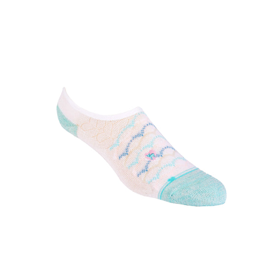 Surf's Up Green - Bamboo Socks No Show