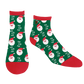 Santa Ornament | Holiday Ornaments | Quarter Crew Bamboo Socks