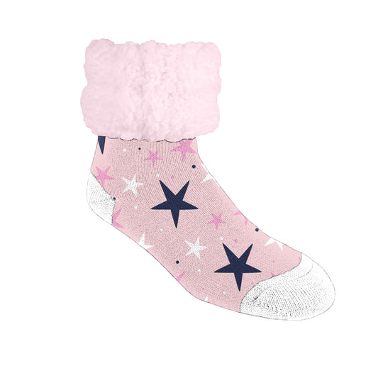 Twinkle Ballerina Pink - Recycled Slipper Socks