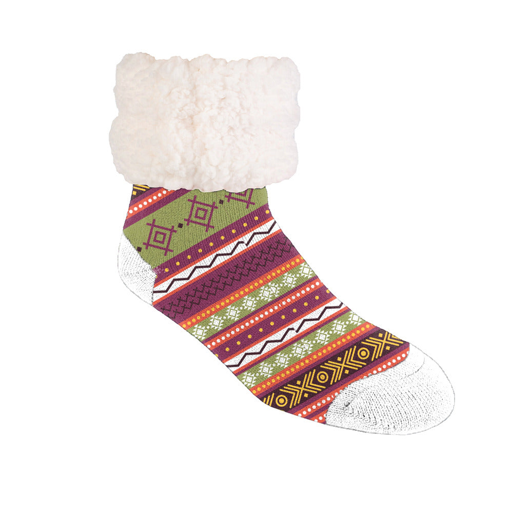 Whistler Moss - Recycled Slipper Socks